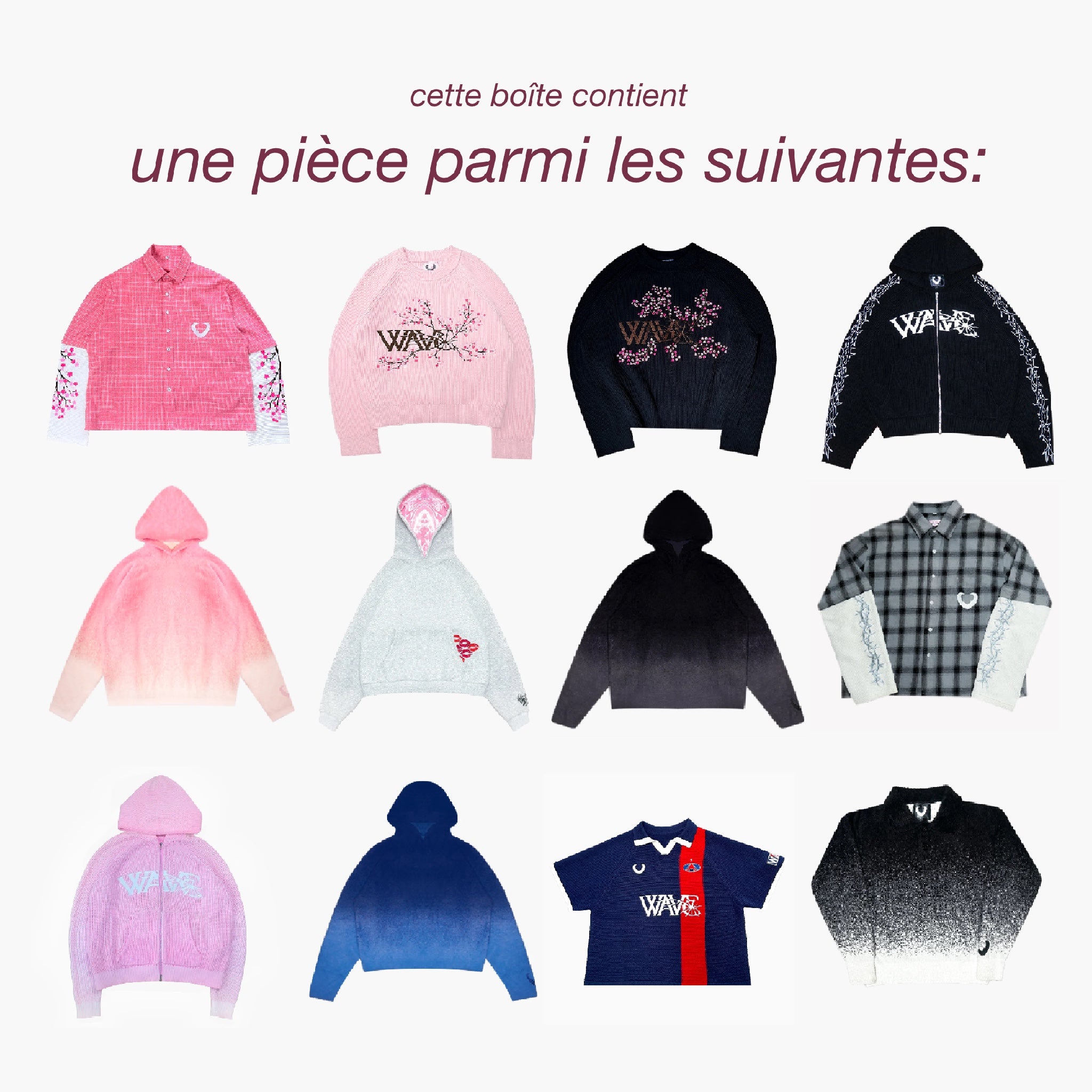 HOODIES/ZIPS MYSTERY BOX