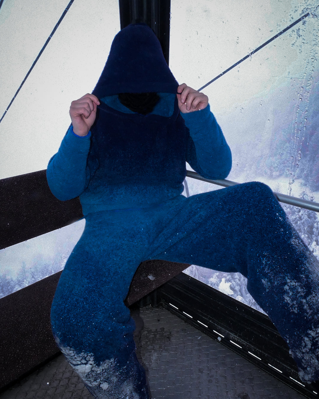 HOODIE FLUFFY HARMONIE - WAVY