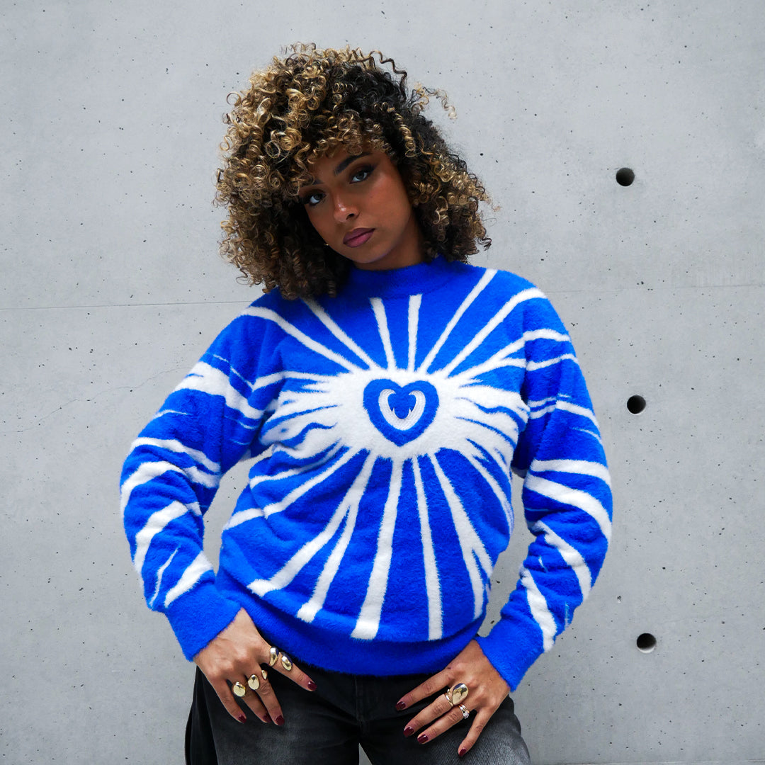 SENSATION FLUFFY KNIT - OUIE - REVERSIBLE