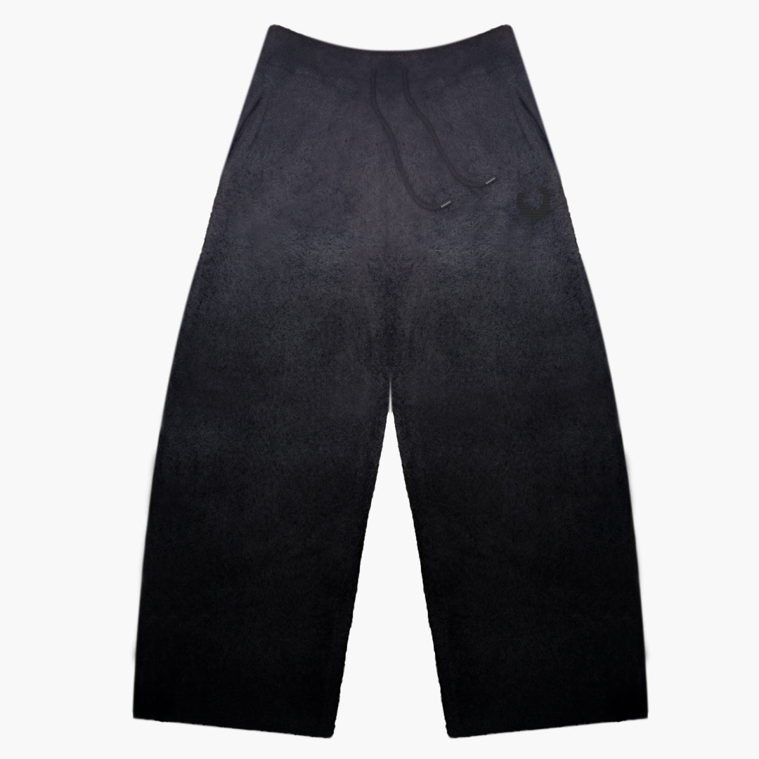 PANTS FLUFFY HARMONIE - OBSIDIAN