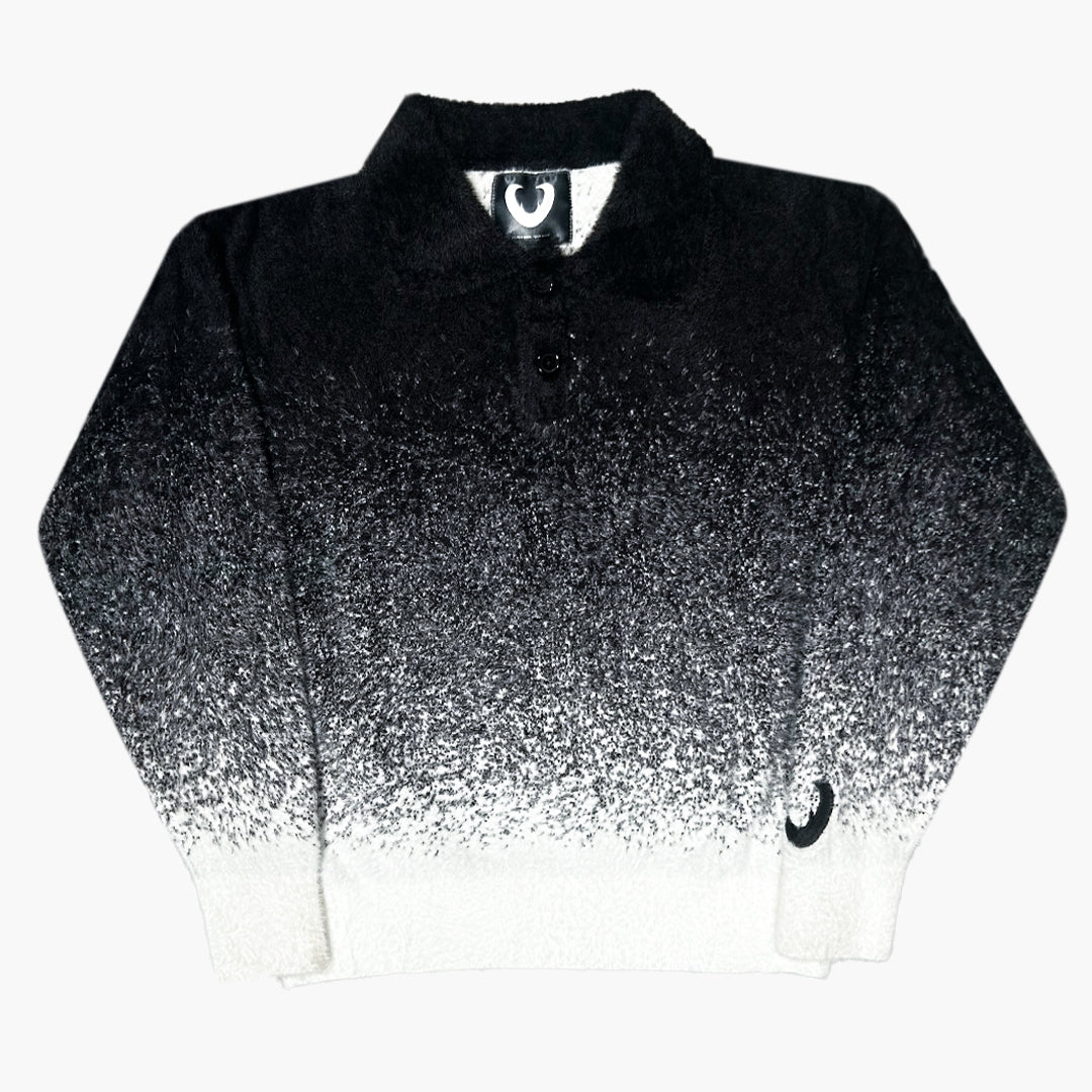 POLO FLUFFY HARMONIE - BLACK