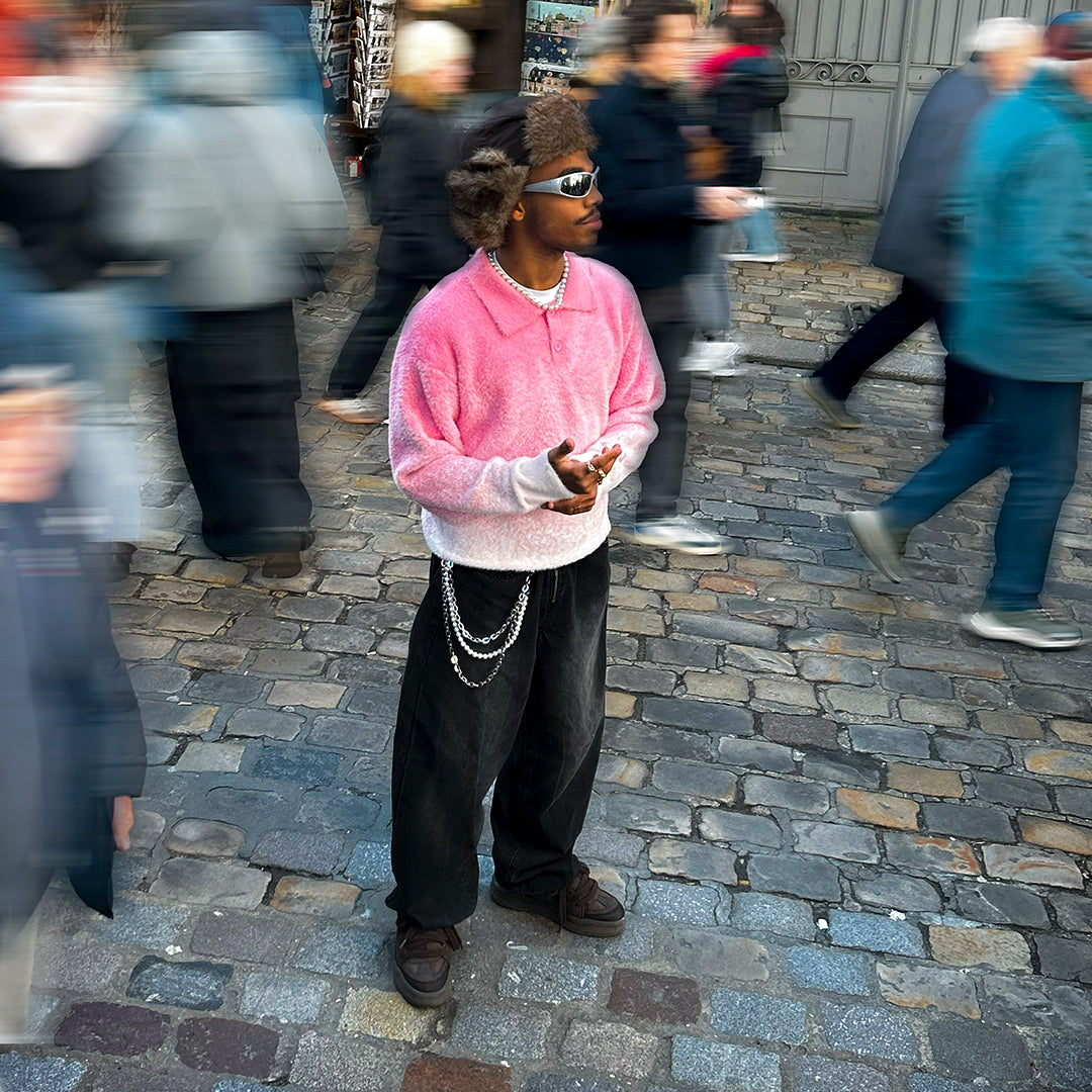 POLO FLUFFY HARMONIE - PINK