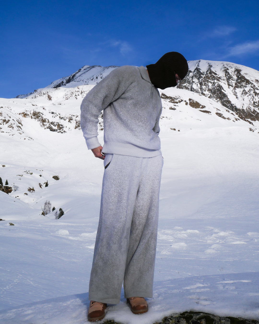 PANT FLUFFY HARMONIE - GRAY