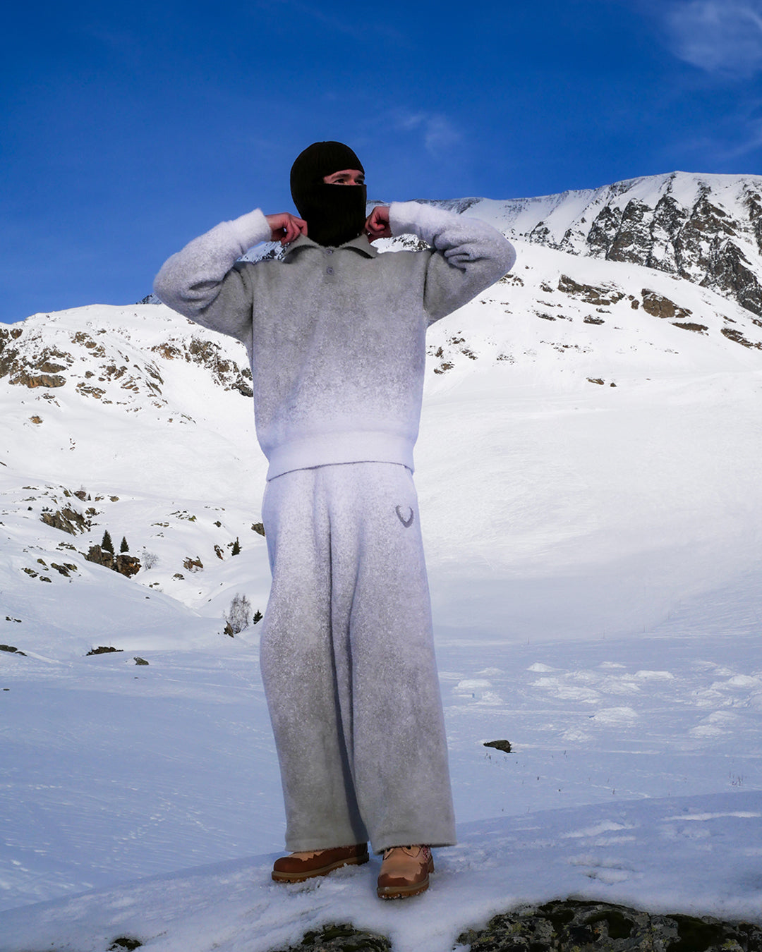 PANT FLUFFY HARMONIE - GRAY