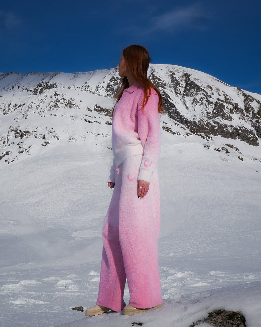 PANT FLUFFY HARMONIE - PINK