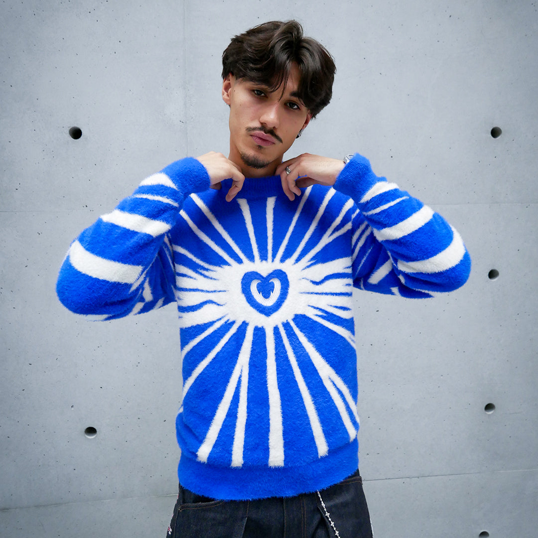 SENSATION FLUFFY KNIT - OUIE - REVERSIBLE