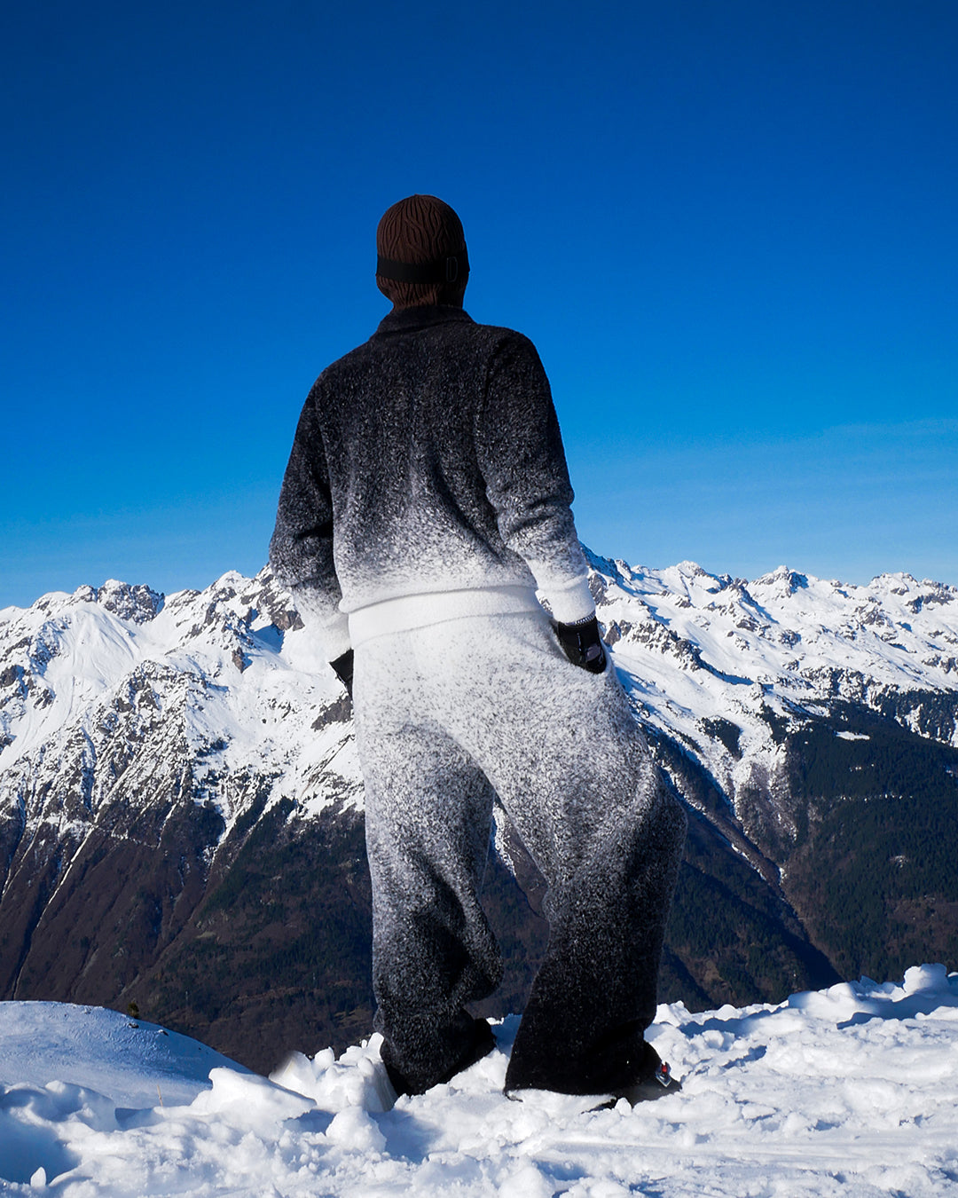 POLO FLUFFY HARMONIE - BLACK