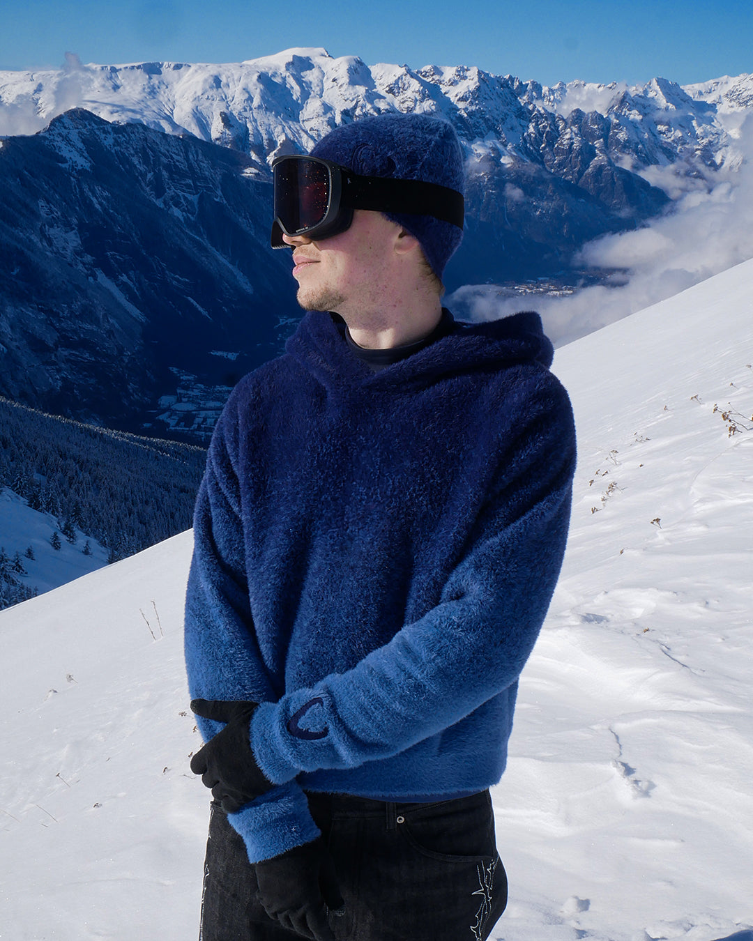 HOODIE FLUFFY HARMONIE - WAVY