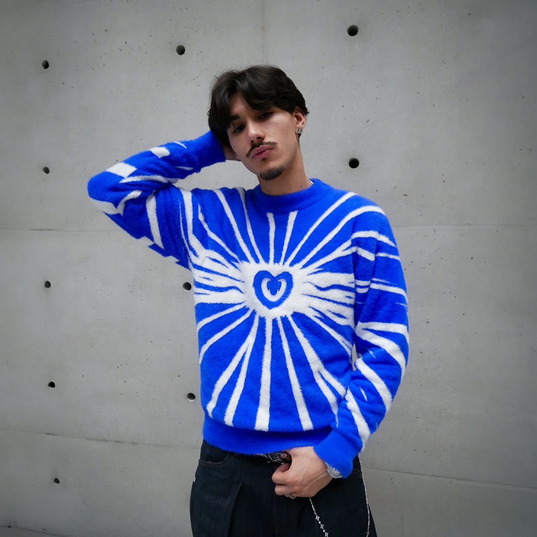 SENSATION FLUFFY KNIT - OUIE - REVERSIBLE