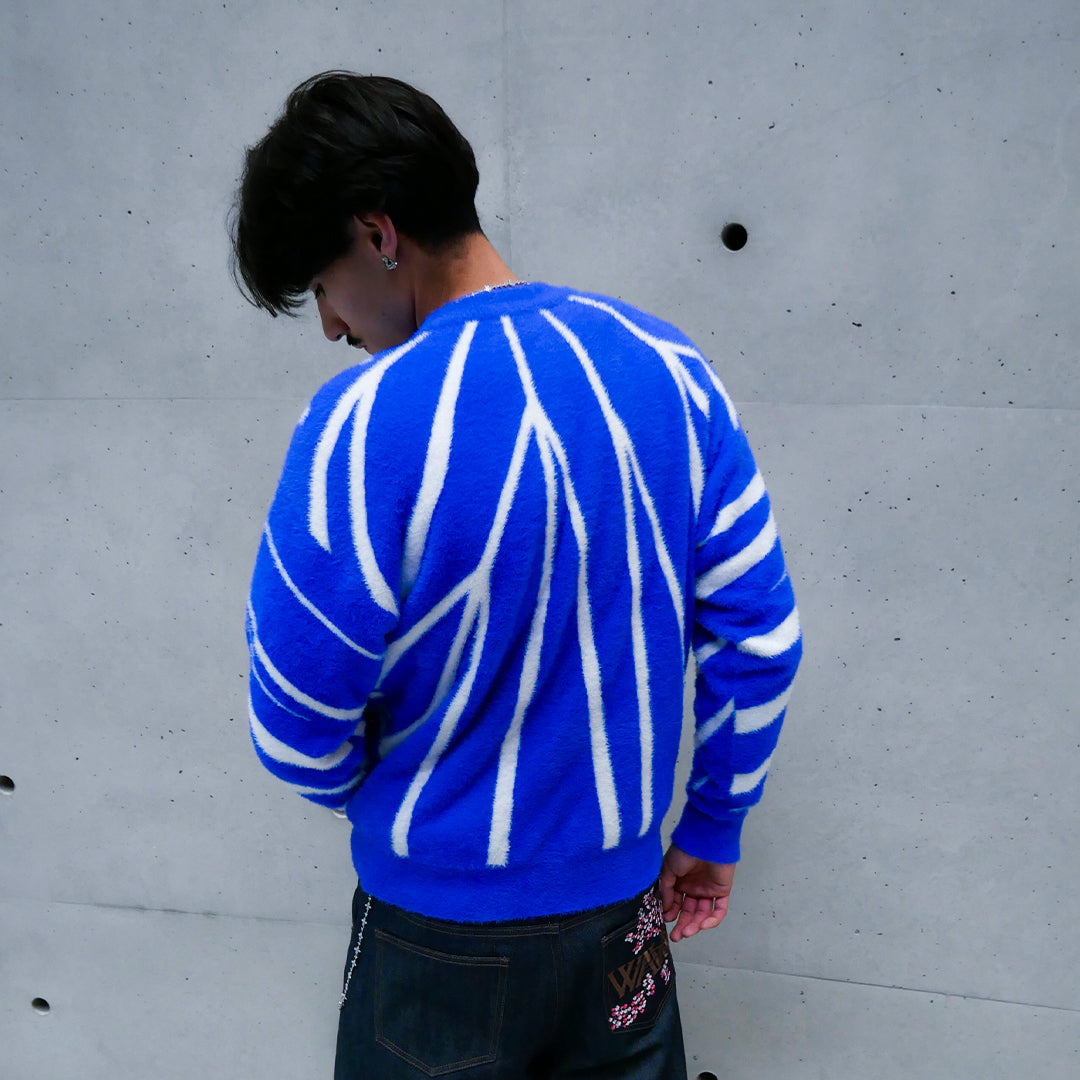 SENSATION FLUFFY KNIT - OUIE - REVERSIBLE