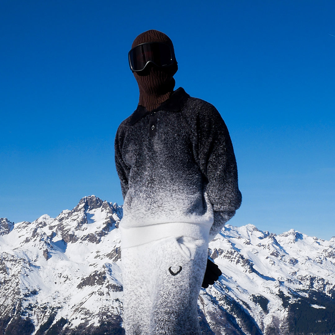 POLO FLUFFY HARMONIE - BLACK